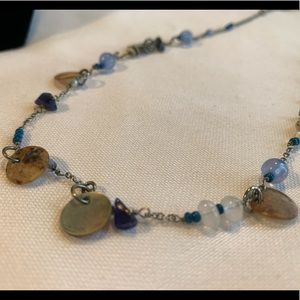 Lia Sophia Genuine Abalone Pearl Necklace